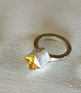 Yellow Dazzle Ring